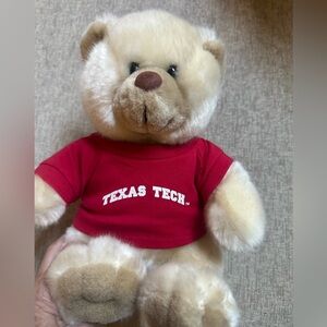 Adorable Texas Tech Small Plush Teddy Bear Bean Bag